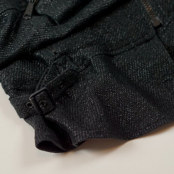 Diesel Women’s Moto-Style Textured Zip Jacket - Picture 4 of 10